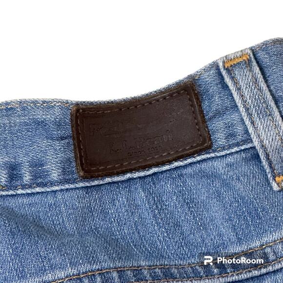 L.L. Bean 90s Vintage Natural Fit Wide Leg Mom Jeans Medium Wash Size 18 M/T - Picture 3 of 5